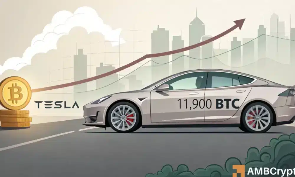 特斯拉的比特币储备飙升——机构如何塑造比特币的未来