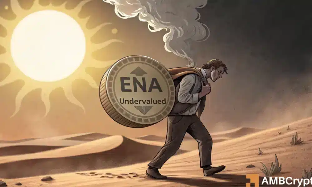 ENA 被低估了吗？Ethena 的网络指标显示“是”！
